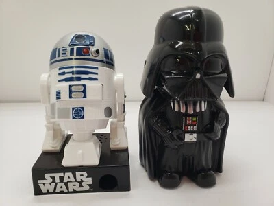 Lot of 2 Star Wars Darth Vader Flashlight /R2D2 Candy Dispenser 5" Free Shipping - Image 1 of 4