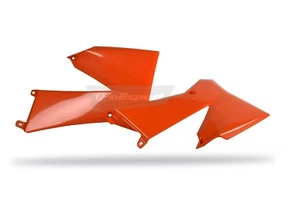 Cucharas de radiador KTM SX 85 2006-2012 naranja Polisport motocross juvenil - Imagen 1 de 1