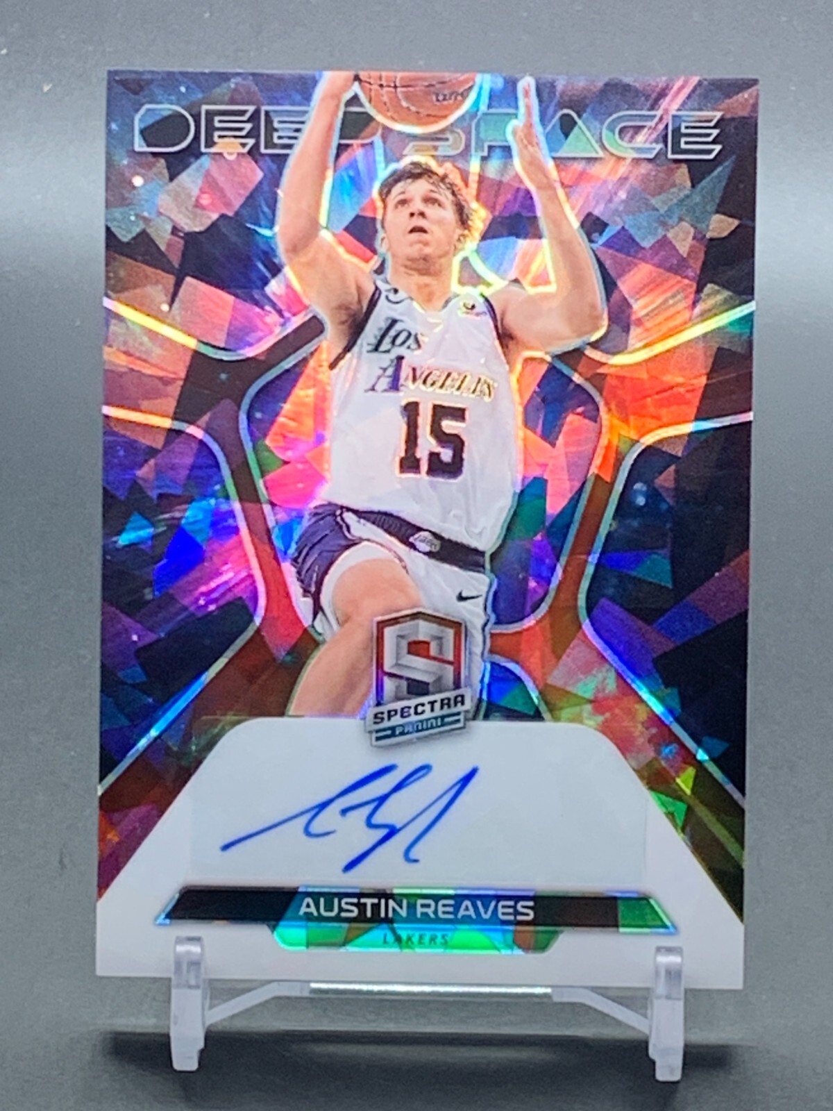 2022-23 Panini Spectra Deep Space Signatures Astral AUSTIN REAVES AUTO #/49