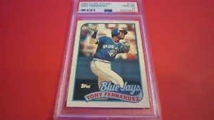 1989 topps tiffany tony fernandez psa 10 HOF Rare - Picture 1 of 5