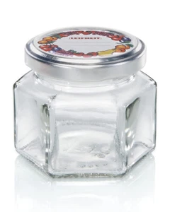 LEIFHEIT - VIDRIO HEXAGONAL con tapa atornillada - 106 ml - Leifheit 3209 - Imagen 1 de 4