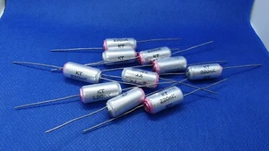 10X VINTAGE RFT 38159 0.22uF 160V 220NF AX HI END KT CAPS! MUSTARD REPLACEMENT! - Picture 1 of 1