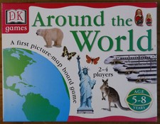 Around The World Game - Dorling Kindersley - First Picture Map Board Game