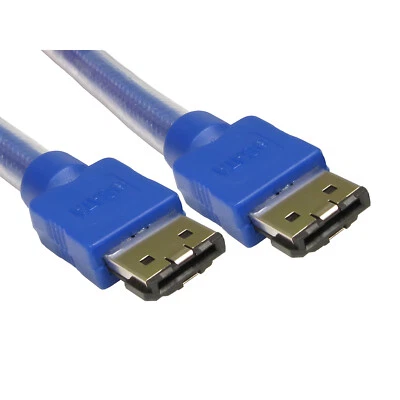 eSATA v3 Data Cable 1m or 3m - Image 1 of 3