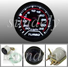 Universal 52Mm 2? Led Light Car Auto Turbo Boost Pressure Gauge Smoked Dials Psi