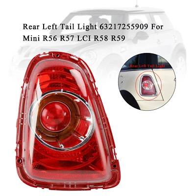 Rear Left Tail Light 63217255909 For Mini R56 R57 LCI R58 R59 A.U - Image 1 of 4