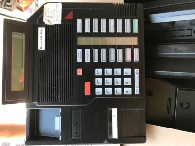 Nortel Meridian Black Ameritech M5216 NT4X44 Business Phone Set - Image 1 of 4