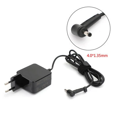 EU-Plug 19V/1.75A Charger 4.0mm*1.35mm Fits Asus Taichi 11.6-inch Touch VivoBoo. - Image 1 of 4
