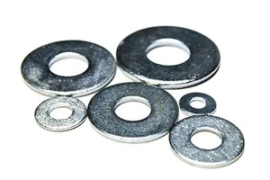 (3.725) 1/4 USS arandelas planas - zinc (25 lb) - Imagen 1 de 2