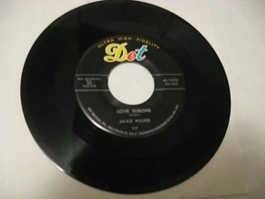 **Jackie Walker/ Love Sublime b/w On The Way Home/ Dot/ 1957/ VG++ - Picture 1 of 2