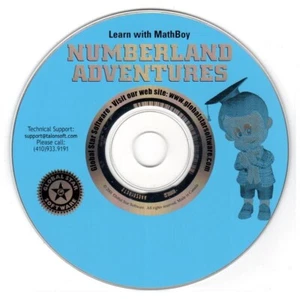 Numberland Adventures (Ages 6-12) (PC-CD, 2001) Windows - NEW CD in SLEEVE - Picture 1 of 3