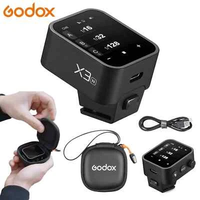 Godox X3 X3-N X3N TTL HSS Wireless Flash Trigger Transmitter for Nikon Camera - Image 1 of 4