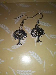 Tree Of Life Earrings Fish Hook New Jewlery - Picture 1 of 1