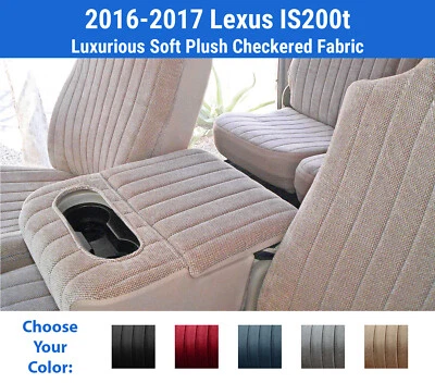 Plush Regal Seat Covers for 2016-2017 Lexus IS200t - Image 1 of 4