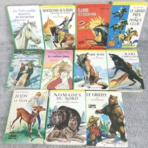Bibliotheque Verte lot de 11 livres années 1960/70 Ancien Hachette Livre enfant - Imagen 1 de 13