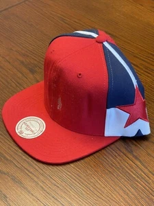Leere Mütze Washington Wizards Mitchell & Ness NBA DC Druckknopflasche flache Krempe - Bild 1 von 11
