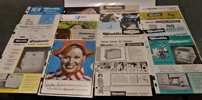 20 Skuttle Mfg Literature & Humidifier Info Sheets from the 1960s & 70s-Pristine - Image 1 of 4