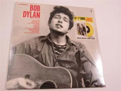 ROCK MUSIC ~ BOB DYLAN ~ LP ALBUM  w/ COLOR 7" VINYL RECORD REISSUE  SEALED MINT - Image 1 of 4