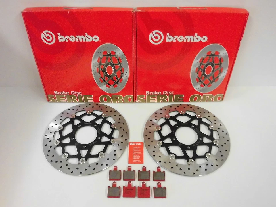 Brembo brake discs brake front + brake pads Kawasaki GTR ZZR 1400 + ABS - Image 1 of 1