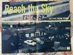Póster promocional Reach The Sky So Far From Home Victory Records Boston Hardcore 1999 - Imagen 1 de 1