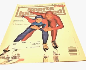 Canada Sports Illustrated Olympians Bonnie Blair & Johann Olav Koss Dec 19 1984 - Picture 1 of 8