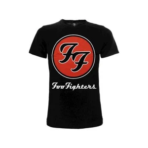 T-Shirt Music Foo Fighters - Logo - Originale ufficiale maglia maglietta - Picture 1 of 2