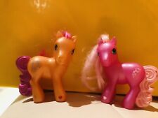 My Little Pony G3 MLP McDonald's Wysteria And Sparkleworks 3" Pink Figure 2005