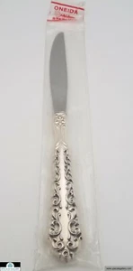 Oneida Venetian Scroll Sterling Silver Place Knife 9" *NEW* - Picture 1 of 1