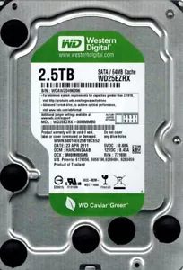 WD25EZRX-00MMMB0 Western Digital DCM: HARCNV2AAB 2.5TB - Picture 1 of 1