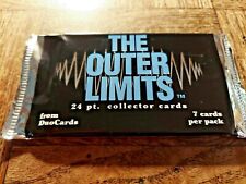 THE OUTER LIMITS COLLECTOR CARDS "1 SEALED PACK" DUOCARDS 1997