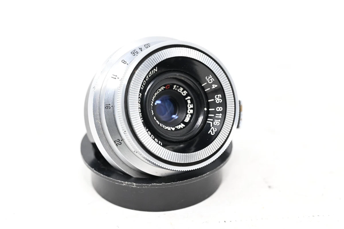 Nikon NIKKOR W f/3.5 Camera Lenses for sale - eBay