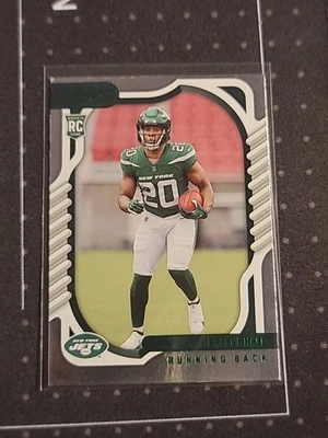 2022 Panini Absolute Breece Hall Rookie  RC #114 New York Jets Green Parallel  - Image 1 of 2