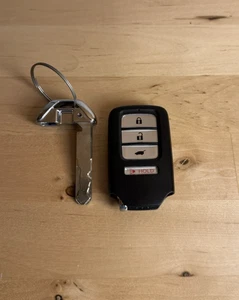 A2C83161800 180530 Smart Remote Key Fob OEM 2013-2015 Honda Accord Civic Cut Key - Picture 1 of 3