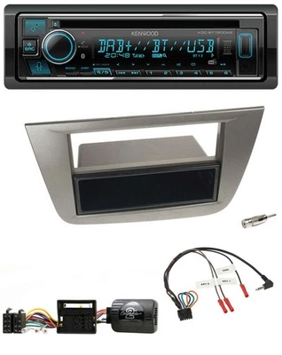 Kenwood Lenkrad Bluetooth DAB USB CD Autoradio für Seat Toledo Altea 2004-2009 a - Bild 1 von 4