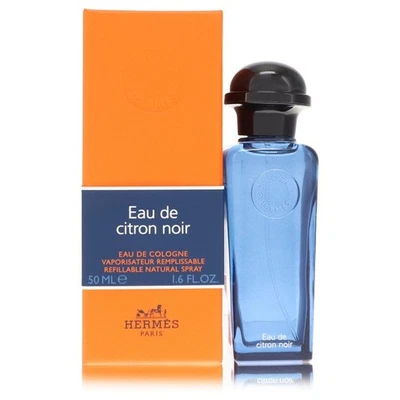 Eau De Citron Noir de Hermes 1,6 OZ Eau De Cologne Spray Recargable para Hombres Foto 1 de 4