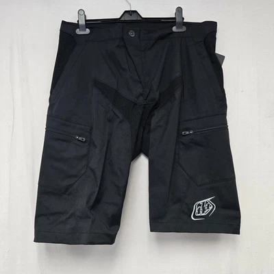 Troy Lee Designs TLD Para hombres MTB Descenso Ciclismo Moto Pantalones Cortos Shell Negro 36 NUEVO Foto 1 de 4