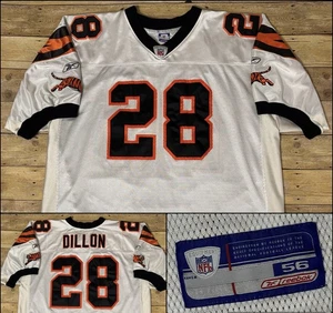 Authentic Cincinnati Bengals Corey Dillon Trikot 1997-2003 Vintage NFL Reebok 56 - Bild 1 von 12