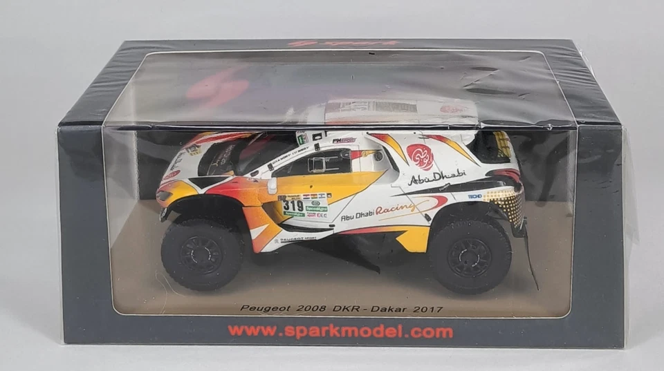 PEUGEOT 2008 DKR Dakar 2017 Spark 1/43 S5618 - Immagine 1 di 2