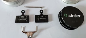 Sinter DISC BRAKE PADS 01 SINGLE PAIR METAL CAN Black Organic K-Type NEW UK - Picture 1 of 5