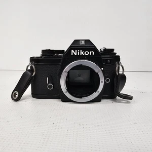 Nikon EM 35mm Film SLR Camera Body - Black (untested parts repair no returns) - Picture 1 of 10