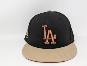 Los Angeles Dodgers 1980 All Star Game SIZE 7.5 Hat Cooperstown black/ gold - Picture 1 of 6