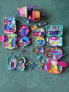 Polly Pocket Job Lot Used 2020 2021 2019 2017 - Picture 1 of 15