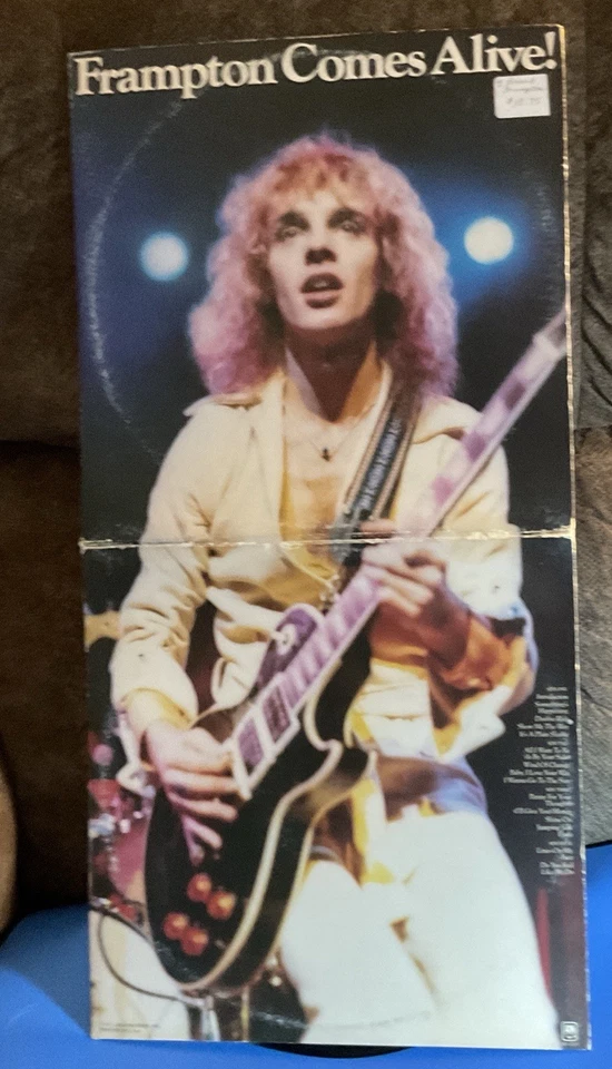 Vintage 1976 Peter Frampton Frampton Comes Alive Double LP 33 1/3 Vinyl - Image 1 of 4