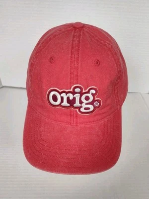Gorra de béisbol Chic Fil A roja con correa ajustable trasera original Foto 1 de 4