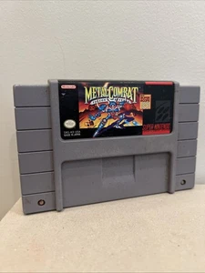 Metal Combat (Super Nintendo) Super NES SNes Authentic Cartridge Only - Picture 1 of 2