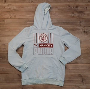Auténtica Camisa de Fútbol Manchester City Fútbol Sudadera con Capucha, Niño Talla M - Imagen 1 de 21