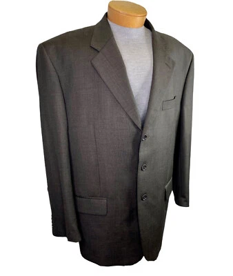 Gianni Manzoni Tendenza Sport Coat Jacket Blazer 50R Wool Super 120 Made Italy - Image 1 of 4