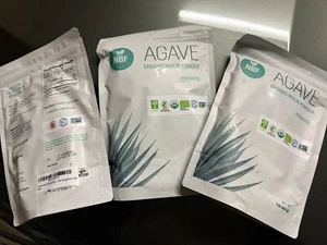 🔥NBF, Organic Agave Inulin Powder, Fiber Supplement- 3 Bag Lot 16 Oz Each 3-25 - Picture 1 of 4
