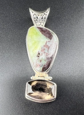 SARDA STERLING SILVER 925 MULTI-GEMSTONE PENDANT - Image 1 of 4
