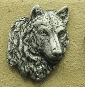 Custom Made Cufflinks DIY Wolf Head Pewter Vintage Holiday Gift for him Silver - Picture 1 of 4